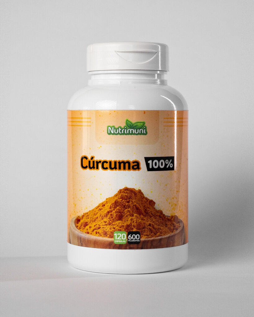 Cúrcuma 100% - 120 Caps